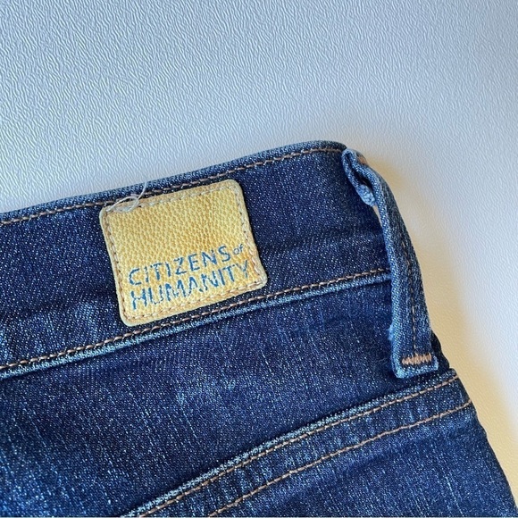 CITIZENS of Humanity High Rise Carlie Jean Size 25 Raw Hem - Picture 4 of 11